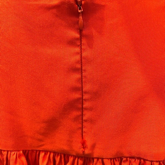 ALEXIS Orange Maxi Skirt - Picture 6 of 7
